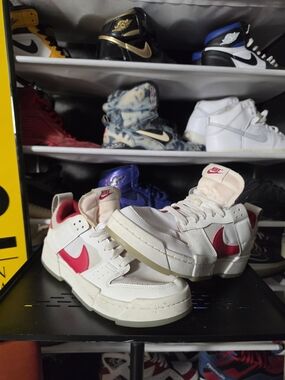 🔥 Nike Dunk Low Disrupt Size 11 Women's White Red